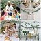 Artificial Hanging Plant for Wedding Bouquet Party Indoor Outdoor Decor